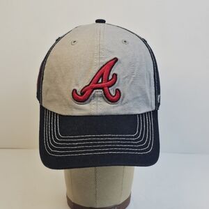 Atlanta Braves Vintage Cap Hat DPC Dad Hat Snap Back Adjustable 90's Sports BB